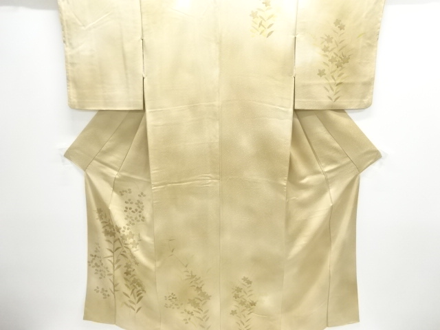 JAPANESE KIMONO / HOMONGI / BALLOON FLOWER